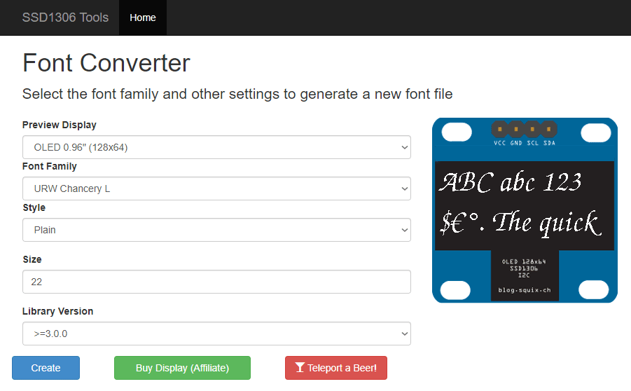Font Converter