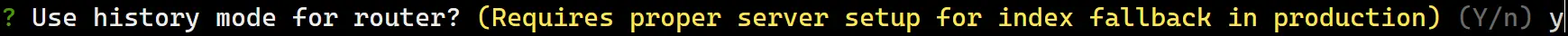 Vue router